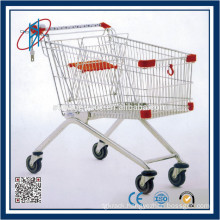 Galvanized Shopping Fold Cart